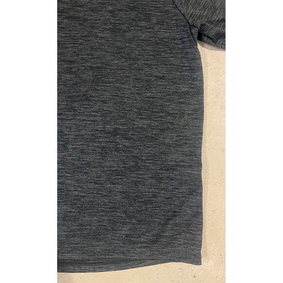 Under Armour Shirt The Tech Tee Mens L Grey Loose Short Sleeve Athletic Running - Picture 2 of 9